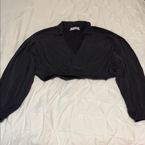 Long sleeve V Top - Picture 2 of 3